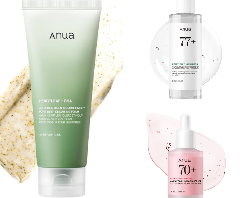 Korean Skincare Routine cover photo collage