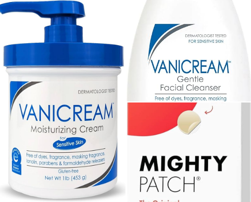 Skincare Favs cover photo collage