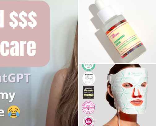 ChatGPT Fixed My Skincare Routine 🧴✨ (Pregnancy & Nursing Safe) cover photo collage