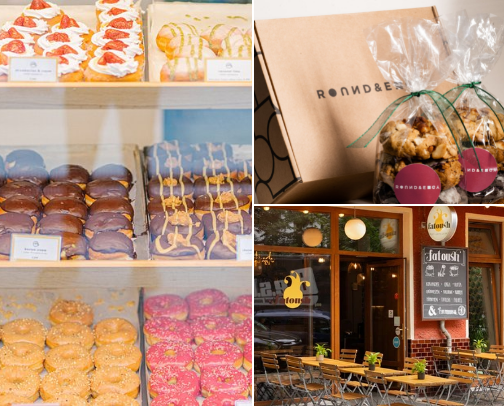 fav berlin food spots cover photo collage