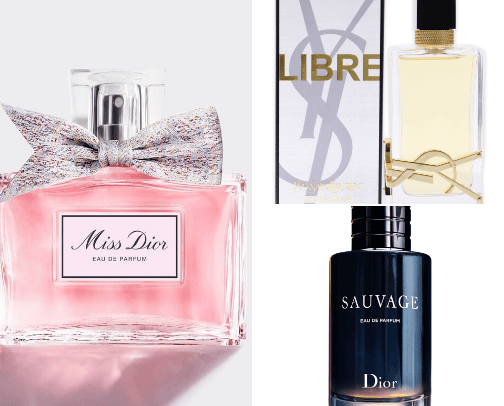 Fragrance cover photo collage