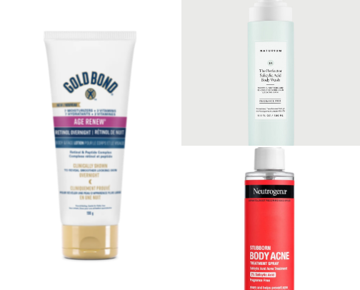 Body care cover photo collage