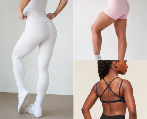 cutie gymwear cover photo collage