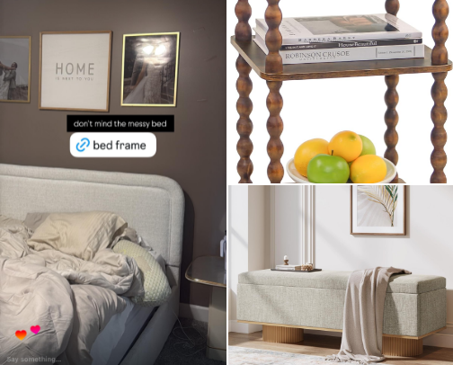 In our bedroom cover photo collage