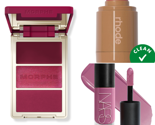 Blushes & bronzers cover photo collage
