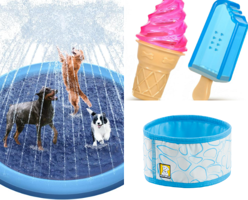 Things I Bought So My Huskies Don’t Overheat (Dog Summer Essentials) cover photo collage