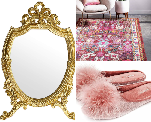 Glam Home Decor cover photo collage