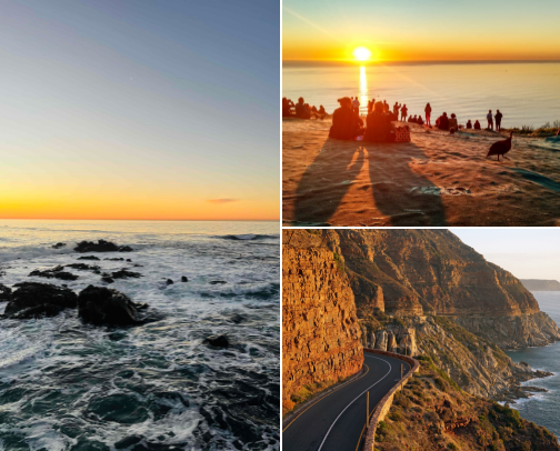 Sunsets cover photo collage