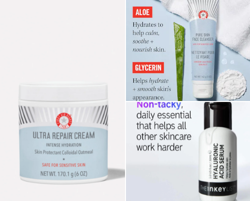 For Dry Skin Type; Useful Products That Will Help You Out✨ cover photo collage