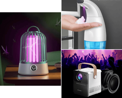 Technology cover photo collage