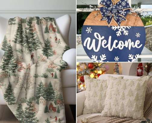 Winter Decor cover photo collage
