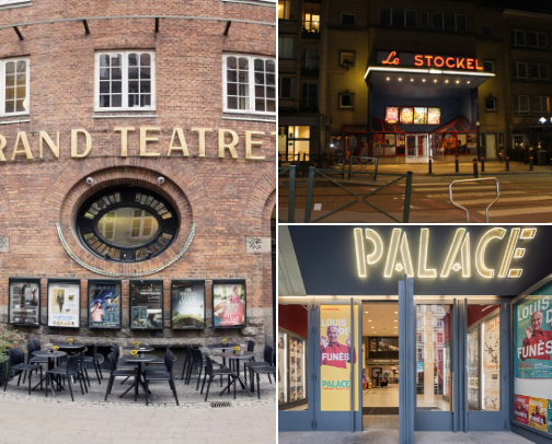 Cinemas around the world cover photo collage