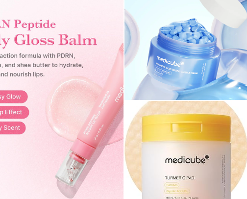 MEDICUBE— your skin will thank you 💕 cover photo collage