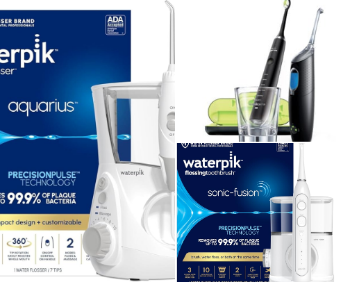 15 Dentist-Trusted Water Flossers cover photo collage