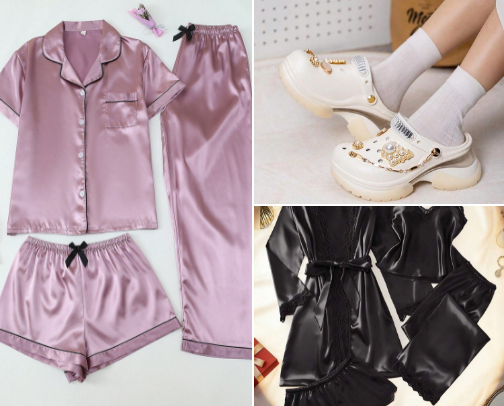 Sleep wear . Sleep comfortable cover photo collage