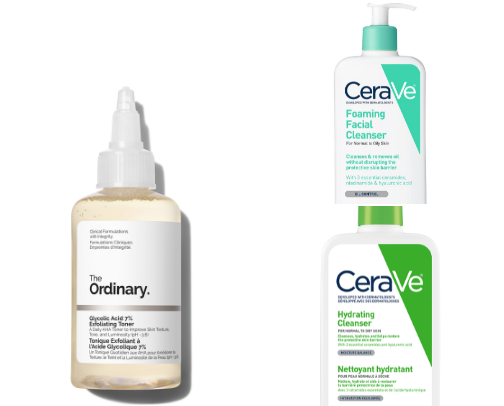 Glow | Go-to Skincare Products cover photo collage