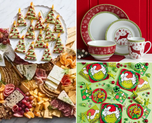 Christmas party ideas cover photo collage