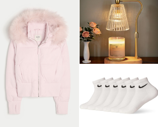 Things On My Christmas List as a College Student cover photo collage