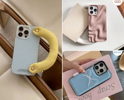 very cutesy, very unique,  phonecase for iphone 🎀 cover photo collage