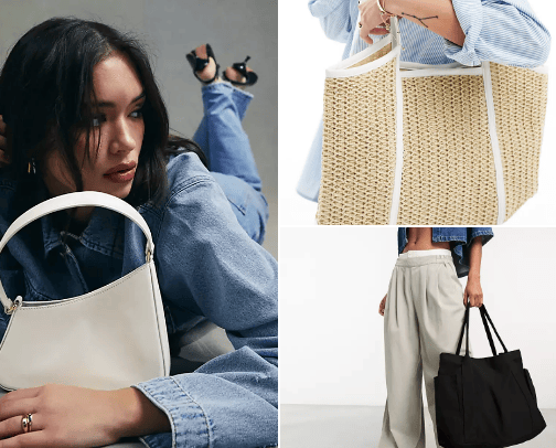 High-quality handbags at an affordable price cover photo collage