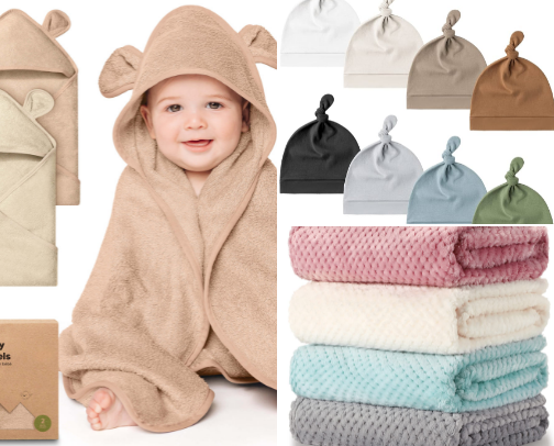 New Baby Essentials 🧑‍🍼🤱 cover photo collage