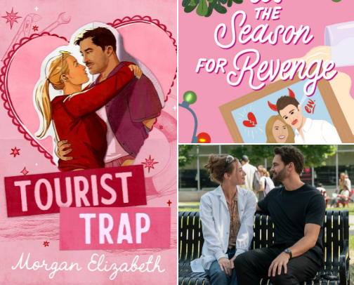 Read Now - Tourist Trap: A Grumpy Sunshine, Ex's Older Brother Romance beachy TBR cover photo collage