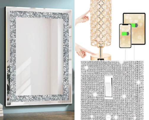 Glam Home Decor cover photo collage