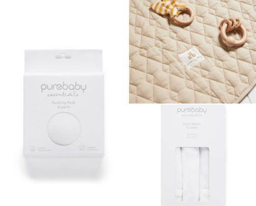 Organic Baby Products cover photo collage