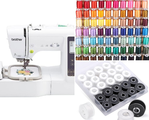 super into grandma hobbies rn, here’s what i’ve purchased for my embroidery journey cover photo collage