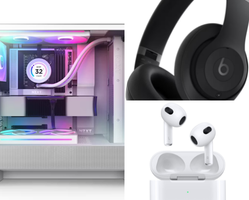 Gamer equipment at your fingertips - Everything for the ultimate gaming experience! cover photo collage