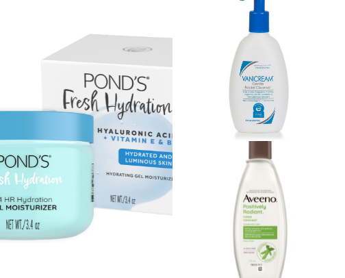 Sensitive skin, face, and hair products !! cover photo collage