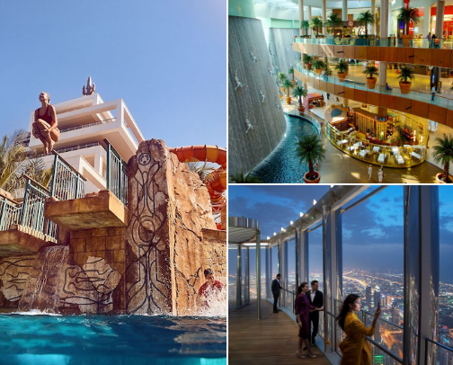 Best Family Places to Visit in Dubai cover photo collage