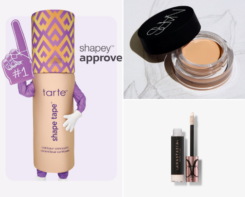 Top 10 Full-Coverage Concealers cover photo collage