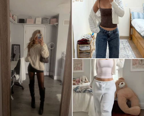 Serving looks & staying warm (Fall edition🍁) cover photo collage