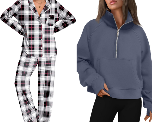 My Pajama and Comfy Clothes Picks From Amazon cover photo collage