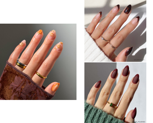 Low-Maintenance Fall Nails You’ll Want All Season! cover photo collage