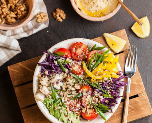 Energy & Blood Sugar Support After 40: Foods, Snacks & Simple Favorites cover photo collage