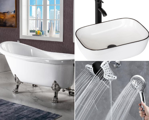 Washroom/Bathroom maintenance and upgrades! cover photo collage