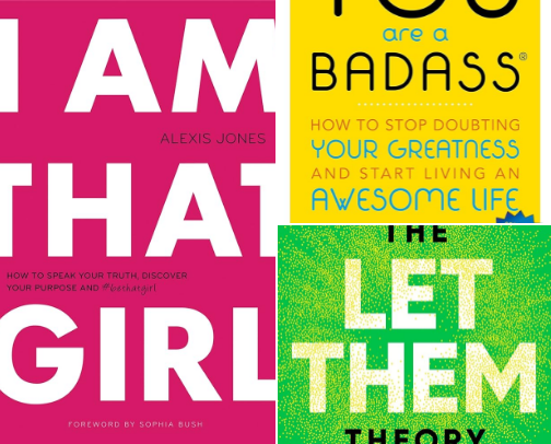 Her Glow-Up Reads ✨ cover photo collage