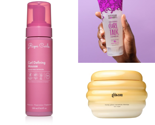 Curly Hair Must-Have’s cover photo collage