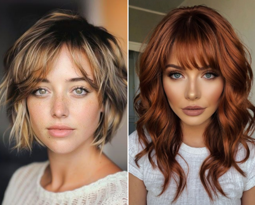 Haircuts & hairstyles i love 🤎 cover photo collage