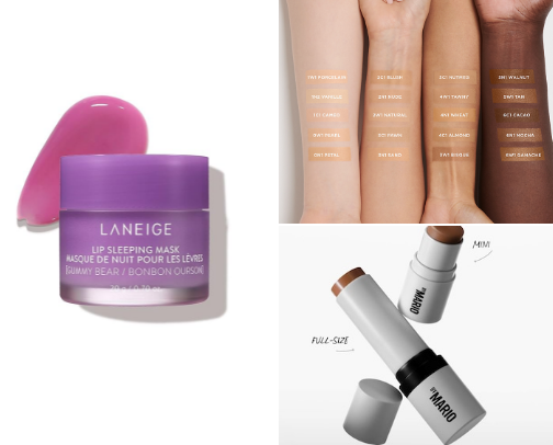 My favorite beauty recs cover photo collage