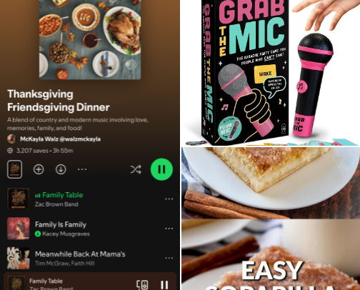 Friendsgiving Festivities cover photo collage