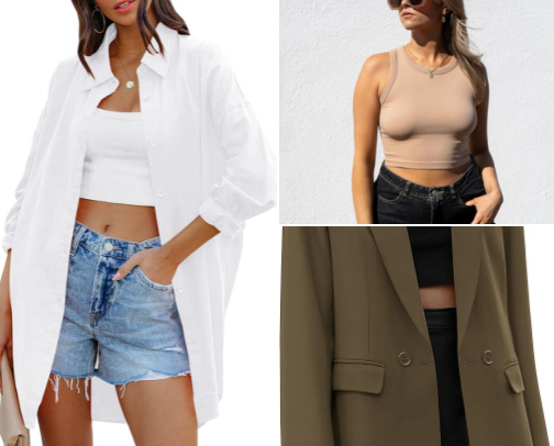 Effortless & Aesthetic: The Ultimate College-to-Work Capsule Wardrobe Essentials cover photo collage