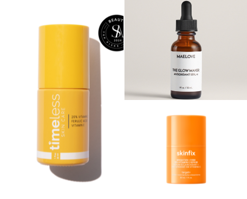 The Best Vitamin C Serums cover photo collage