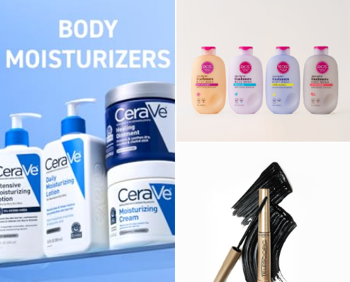 My favorite beauty recs cover photo collage