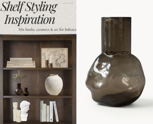 How to Style a Beautiful Bookshelf cover photo collage