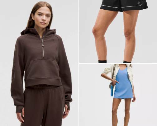 Fitness and Loungewear Fits cover photo collage
