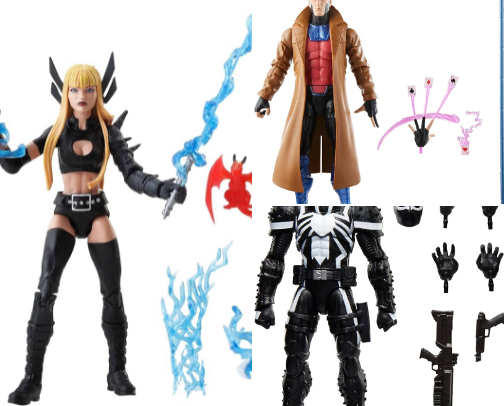My Favorite Marvel Legends Action Figures cover photo collage