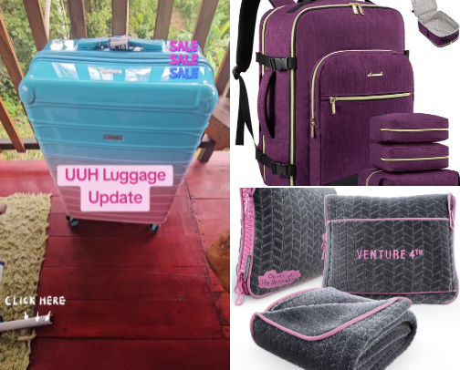 My Go-To Travel Items cover photo collage